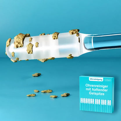 Ohrenreiniger mit haftender Gelspitze